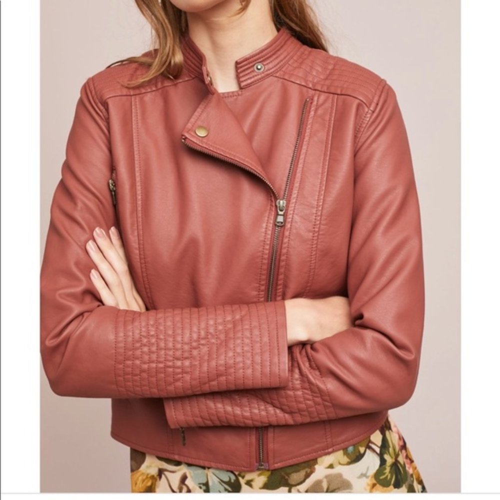 NWOT Anthropologie / Free People Leather Jacket